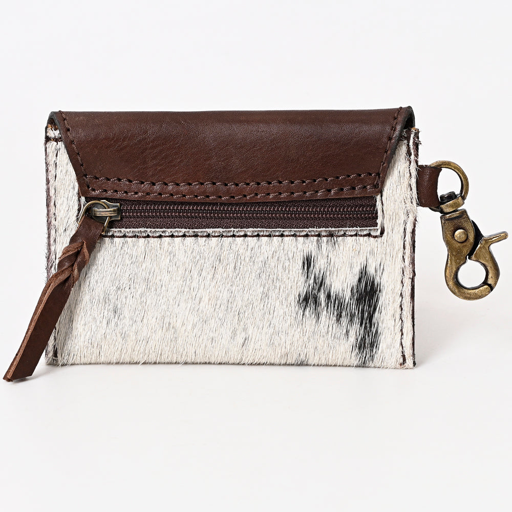 American Darling Hand Tooled Hair-On Genuine Leather