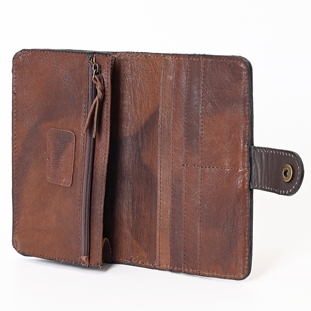 American Darling Hand-Tooled Genuine Leather Bag