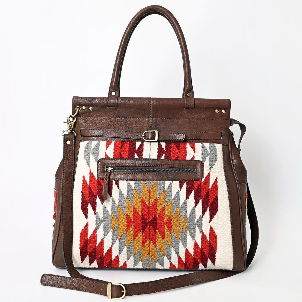 American Darling Saddle Blanket & Leather Tote