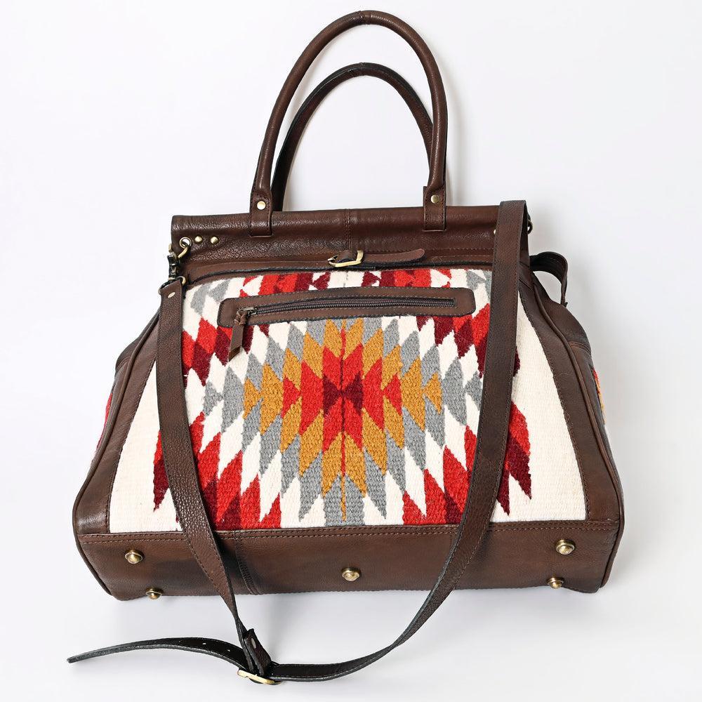 American Darling Saddle Blanket & Leather Tote