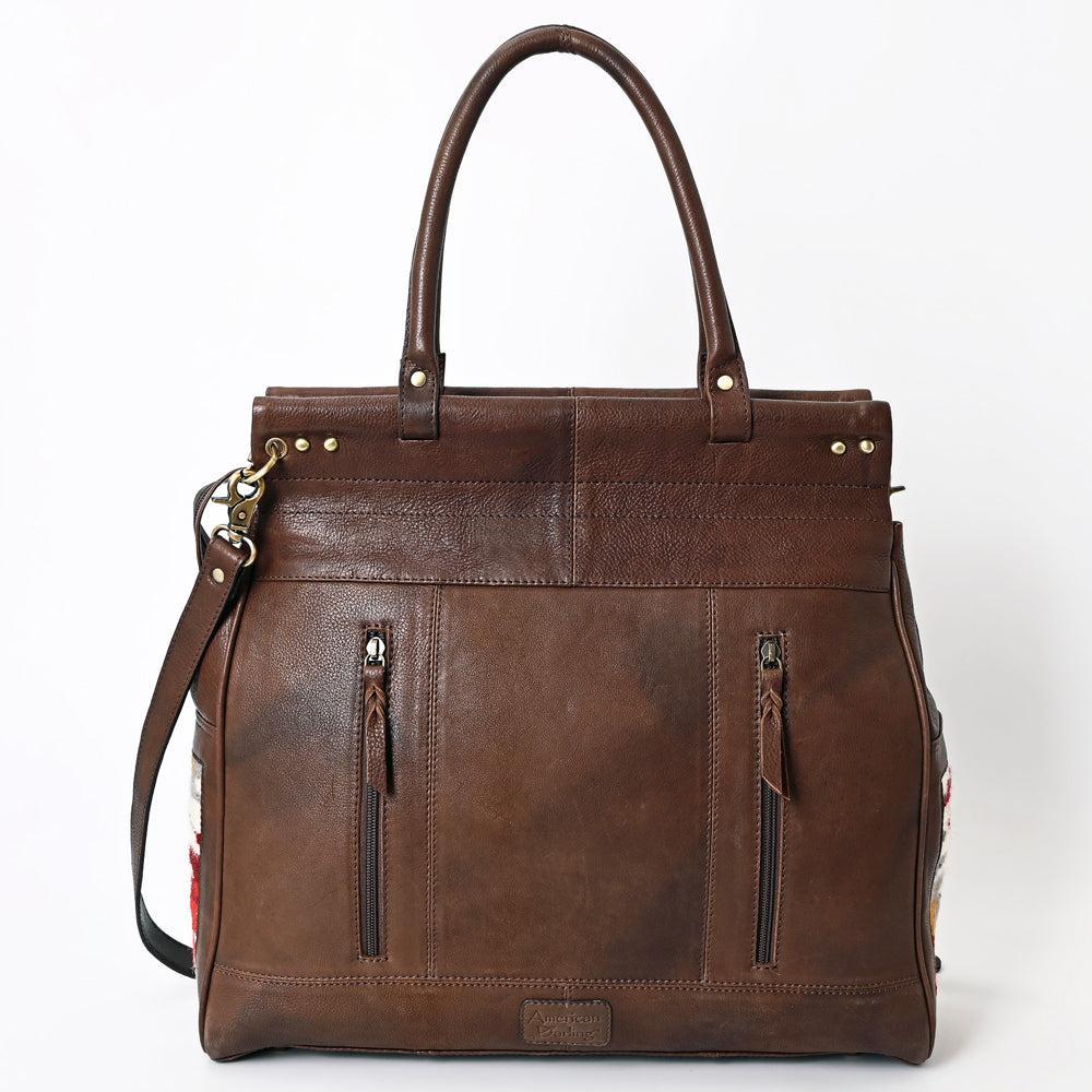 American Darling Saddle Blanket & Leather Tote