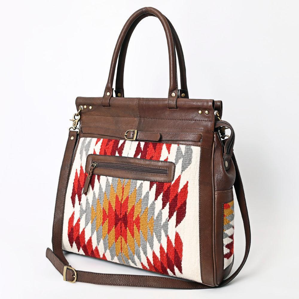 American Darling Saddle Blanket & Leather Tote