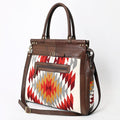 American Darling Saddle Blanket & Leather Tote
