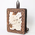 American Darling Hand-Tooled Hair-On Genuine Leather Bag