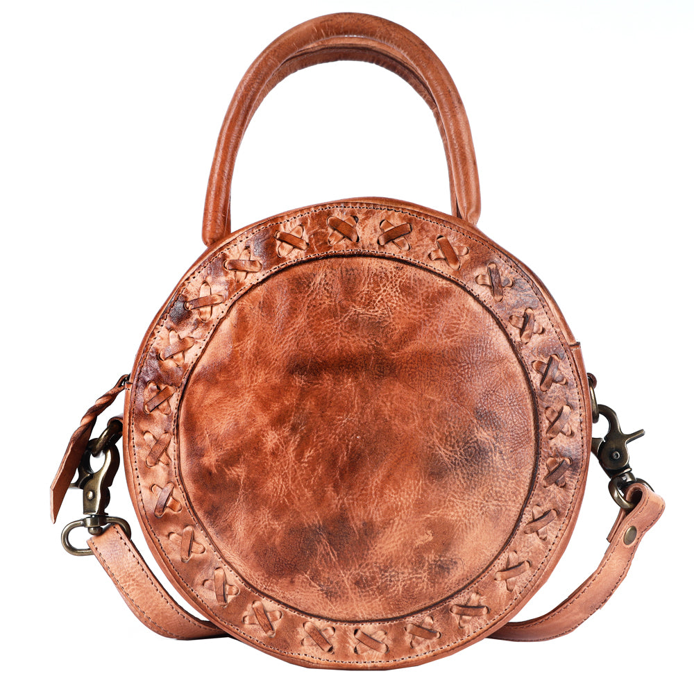 Never Mind Canteen Vintage Handmade Genuine Cowhide Leather