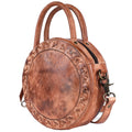 Never Mind Canteen Vintage Handmade Genuine Cowhide Leather