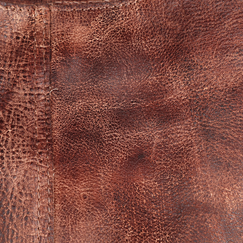 Never Mind Hobo Vintage Handmade Genuine Cowhide Leather
