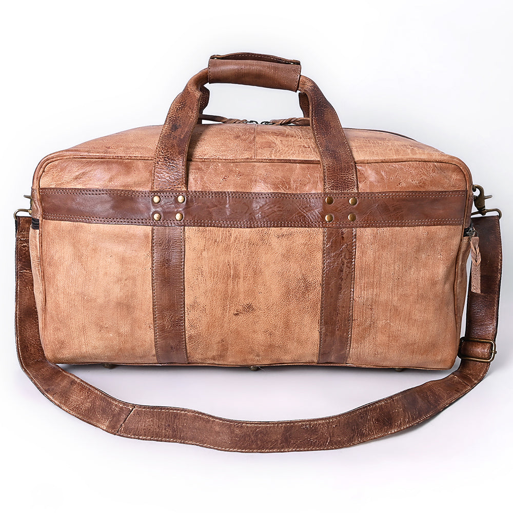 Never Mind Duffel Genuine Leather