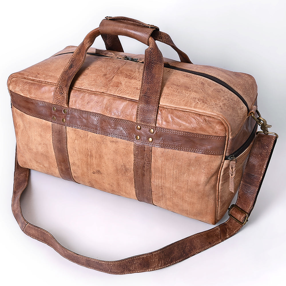 Never Mind Duffel Genuine Leather