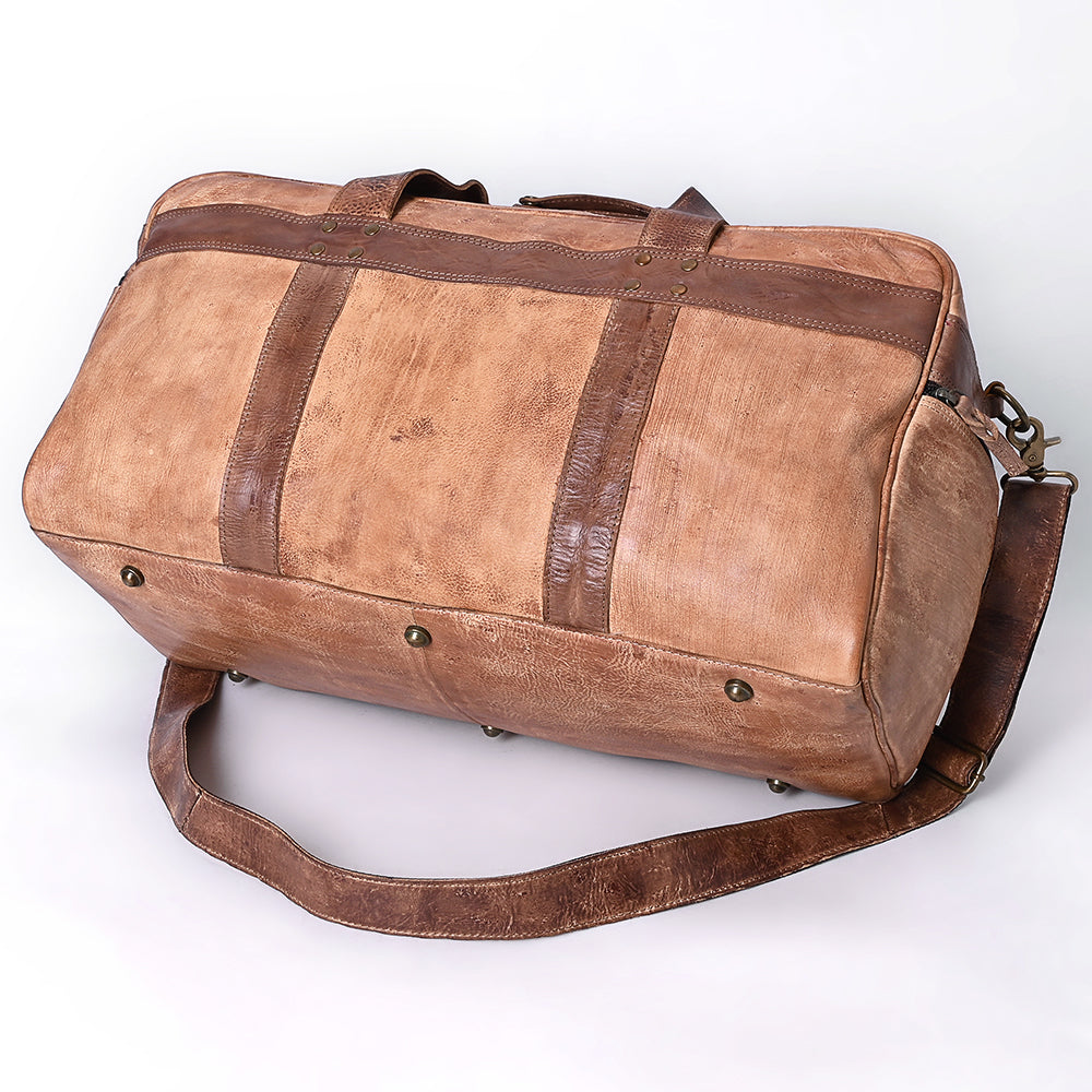 Never Mind Duffel Genuine Leather