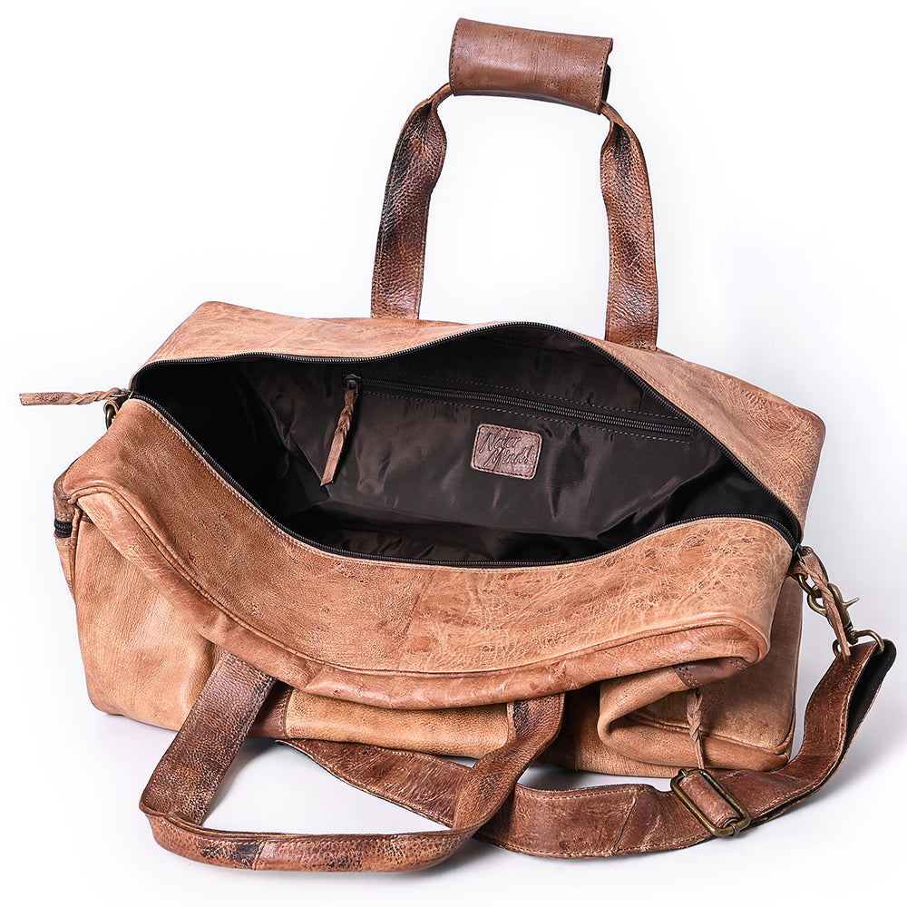 Never Mind Duffel Genuine Leather