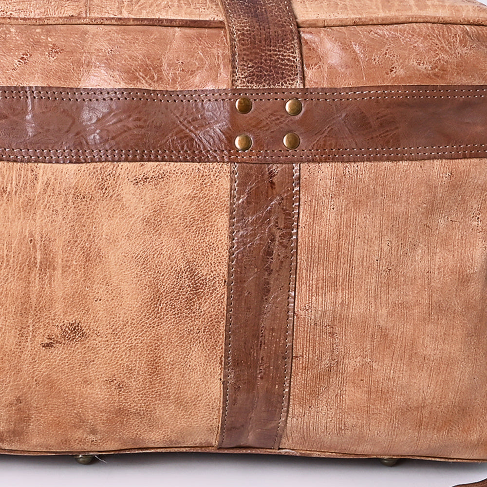 Never Mind Duffel Genuine Leather
