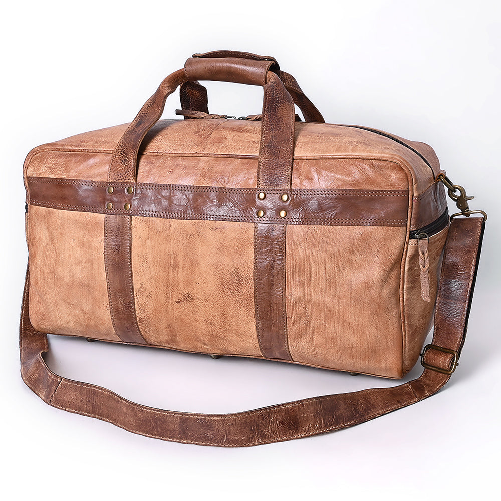 Never Mind Duffel Genuine Leather