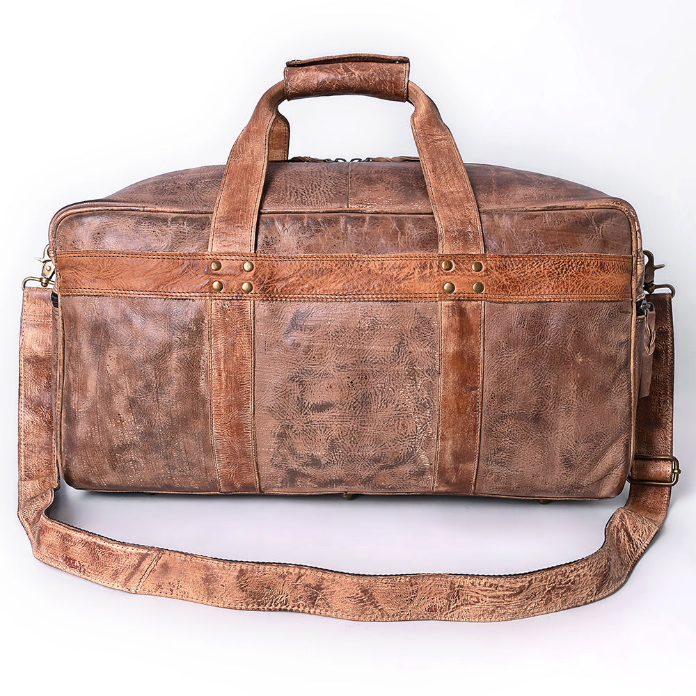 Never Mind Duffel Genuine Leather