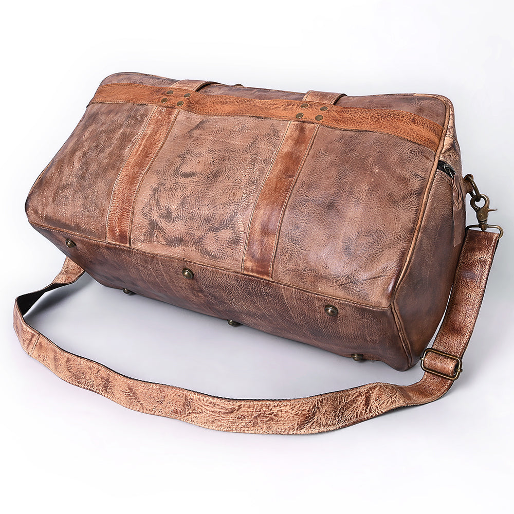 Never Mind Duffel Genuine Leather