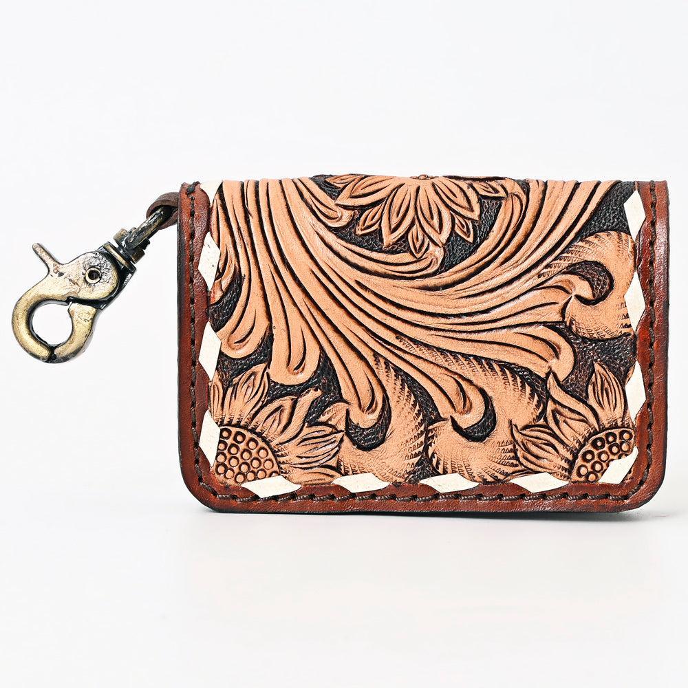 American Darling Hand-Tooled Genuine Leather Bag