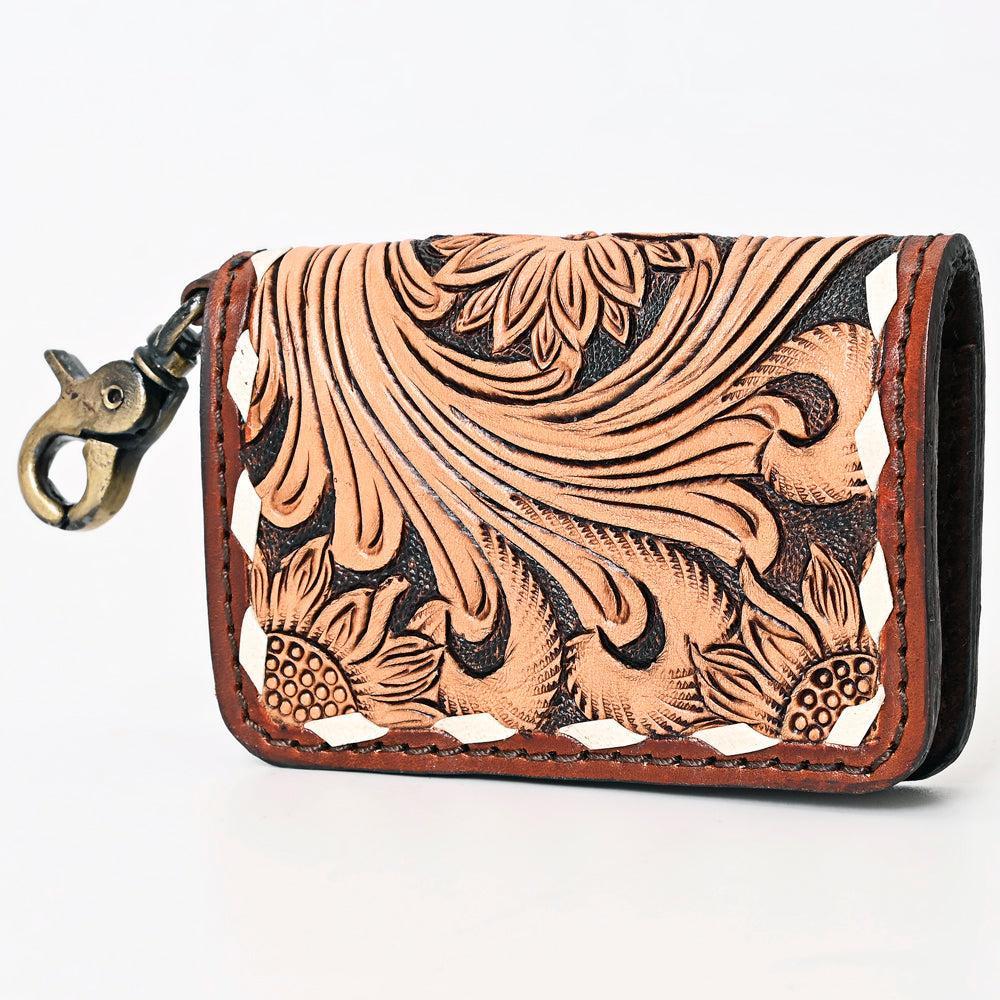 American Darling Hand-Tooled Genuine Leather Bag