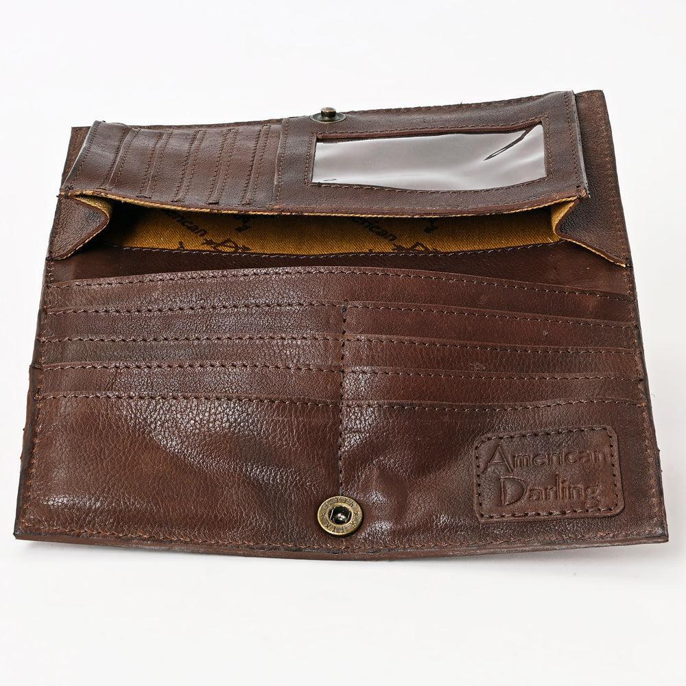 American Darling Saddle Blanket & Tooled Leather Clutch
