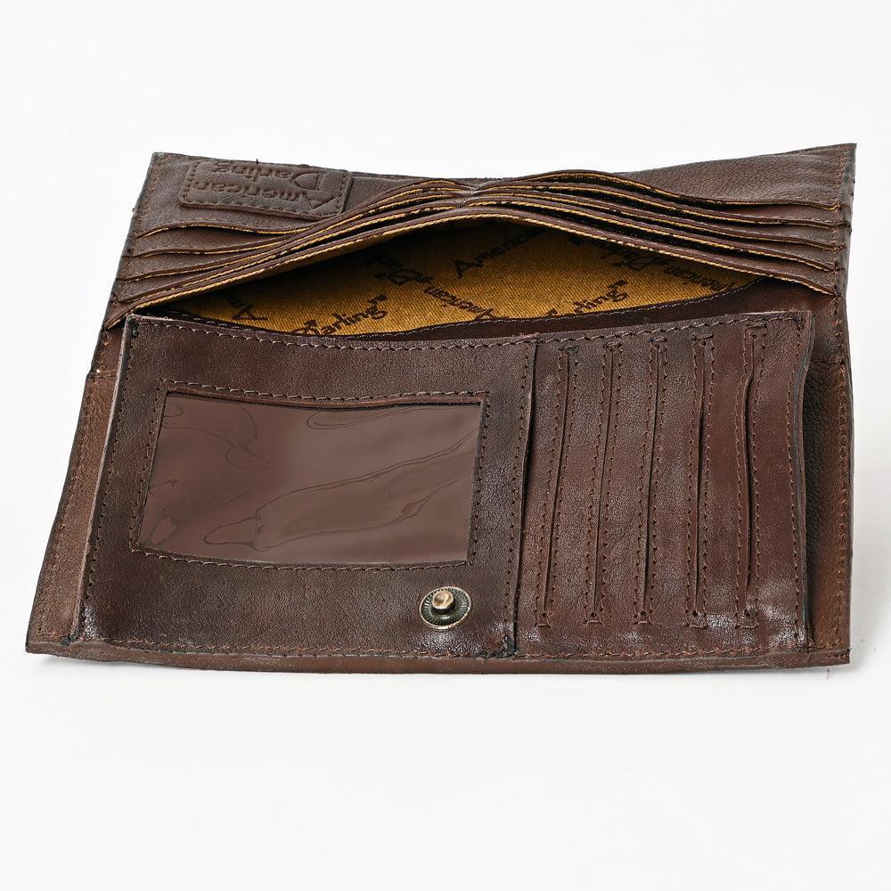 American Darling Saddle Blanket & Tooled Leather Clutch