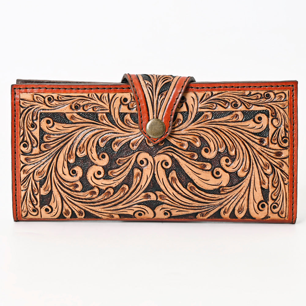 American Darling Hand-Tooled Genuine Leather Bag