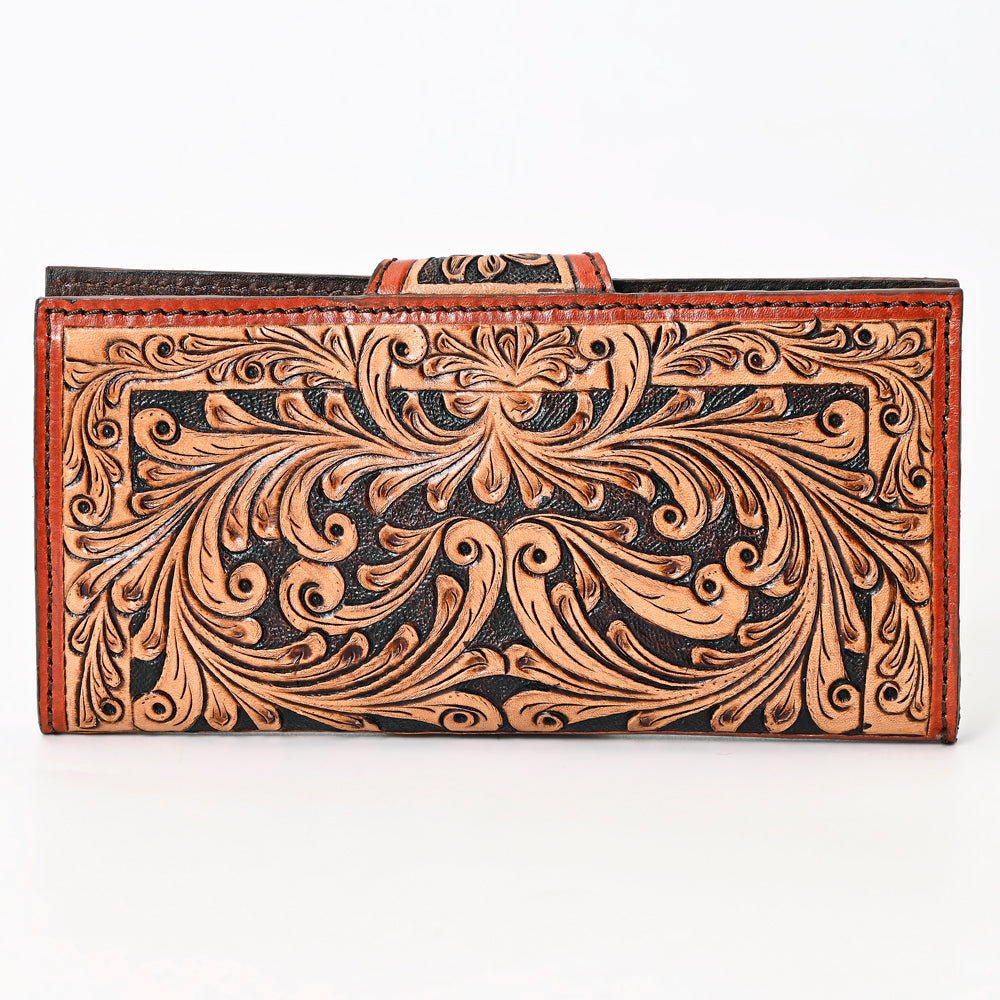 American Darling Hand-Tooled Genuine Leather Bag