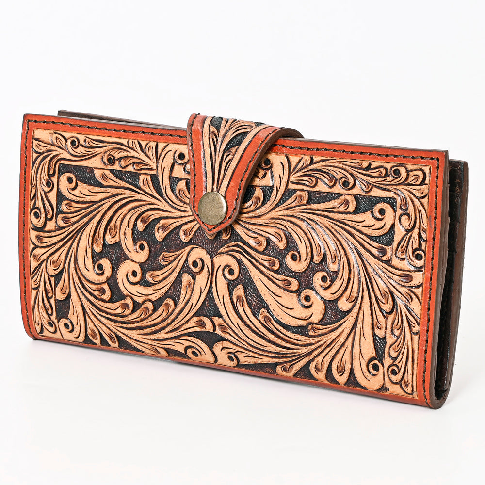 American Darling Hand-Tooled Genuine Leather Bag
