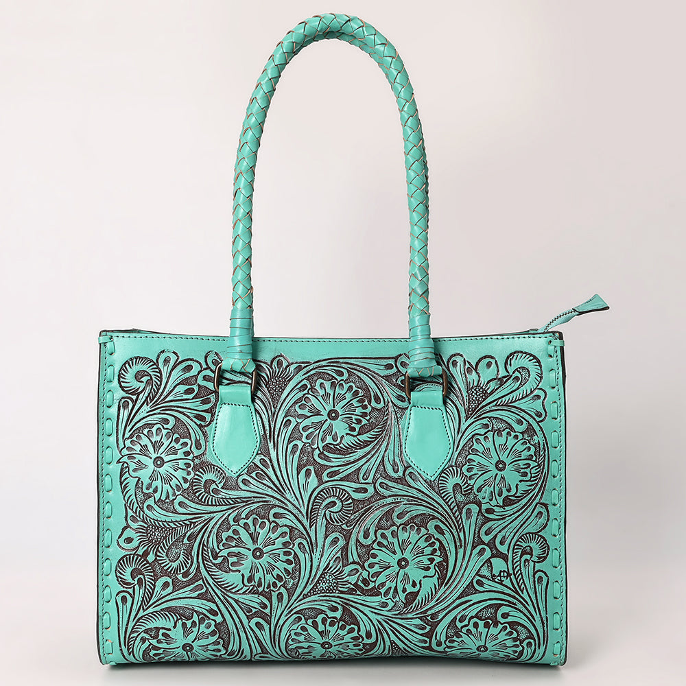 American Darling Hand-Tooled Genuine Leather Bag