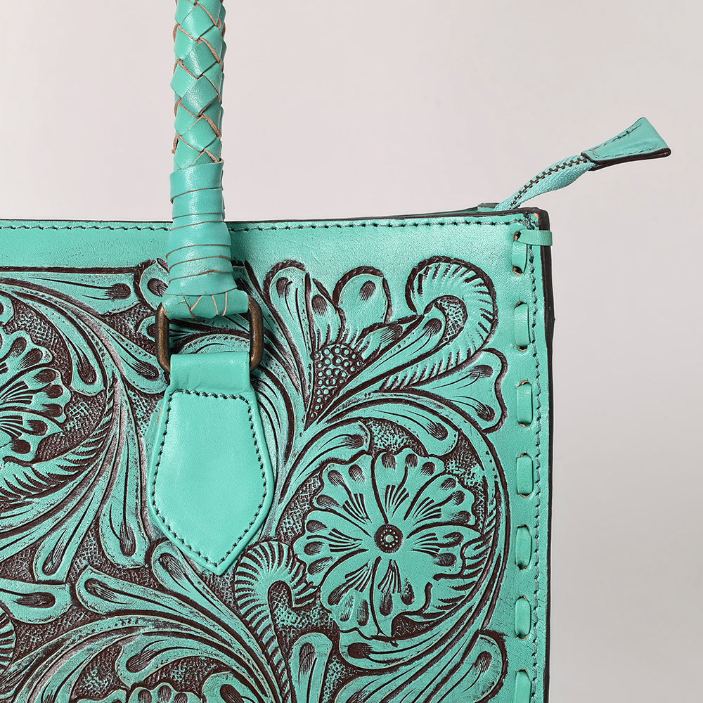 American Darling Hand-Tooled Genuine Leather Bag