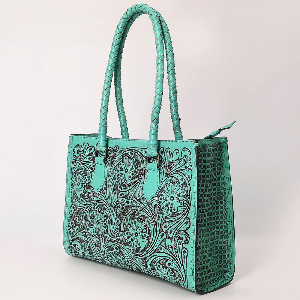 American Darling Hand-Tooled Genuine Leather Bag