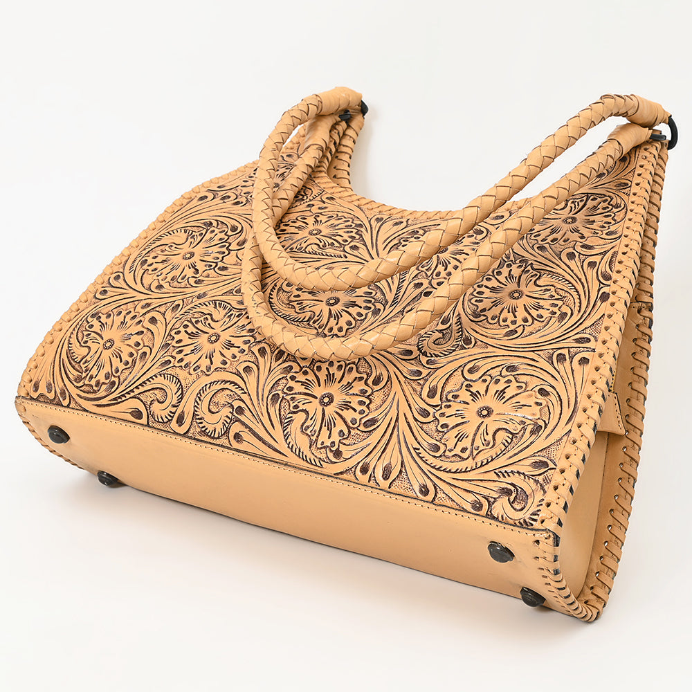 American Darling Hand-Tooled Genuine Leather Bag