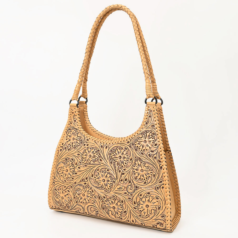 American Darling Hand-Tooled Genuine Leather Bag