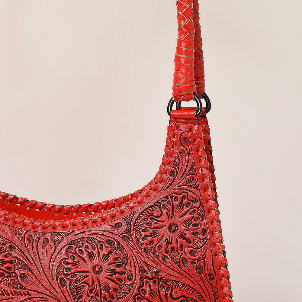 American Darling Hand-Tooled Genuine Leather Bag