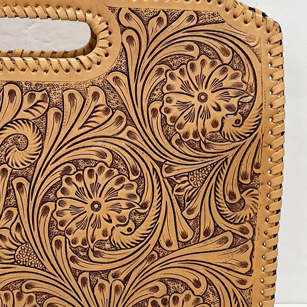 American Darling Hand-Tooled Genuine Leather Bag