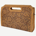 American Darling Hand-Tooled Genuine Leather Bag