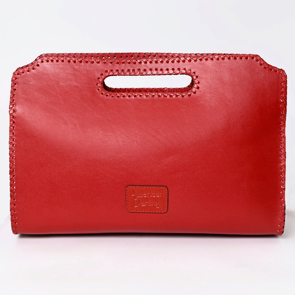American Darling Hand-Tooled Genuine Leather Bag