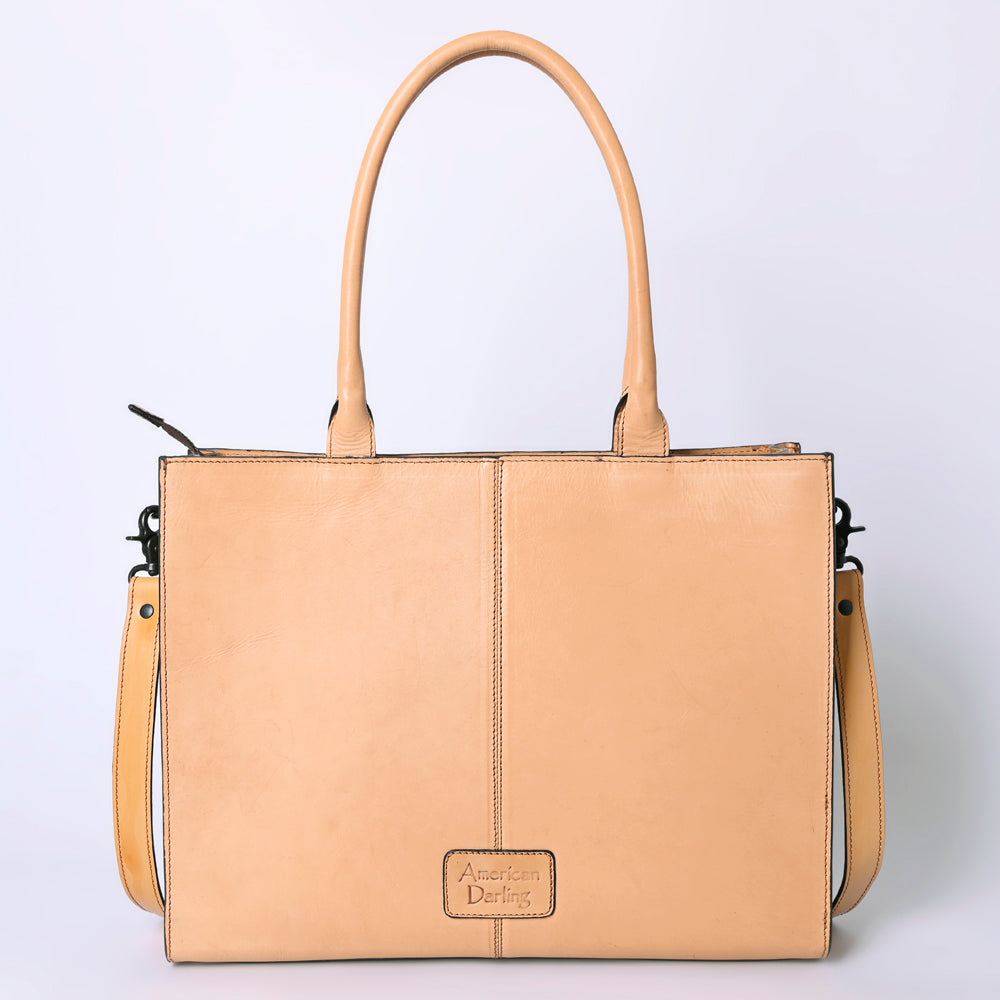 American Darling Hand-Tooled Genuine Leather Bag