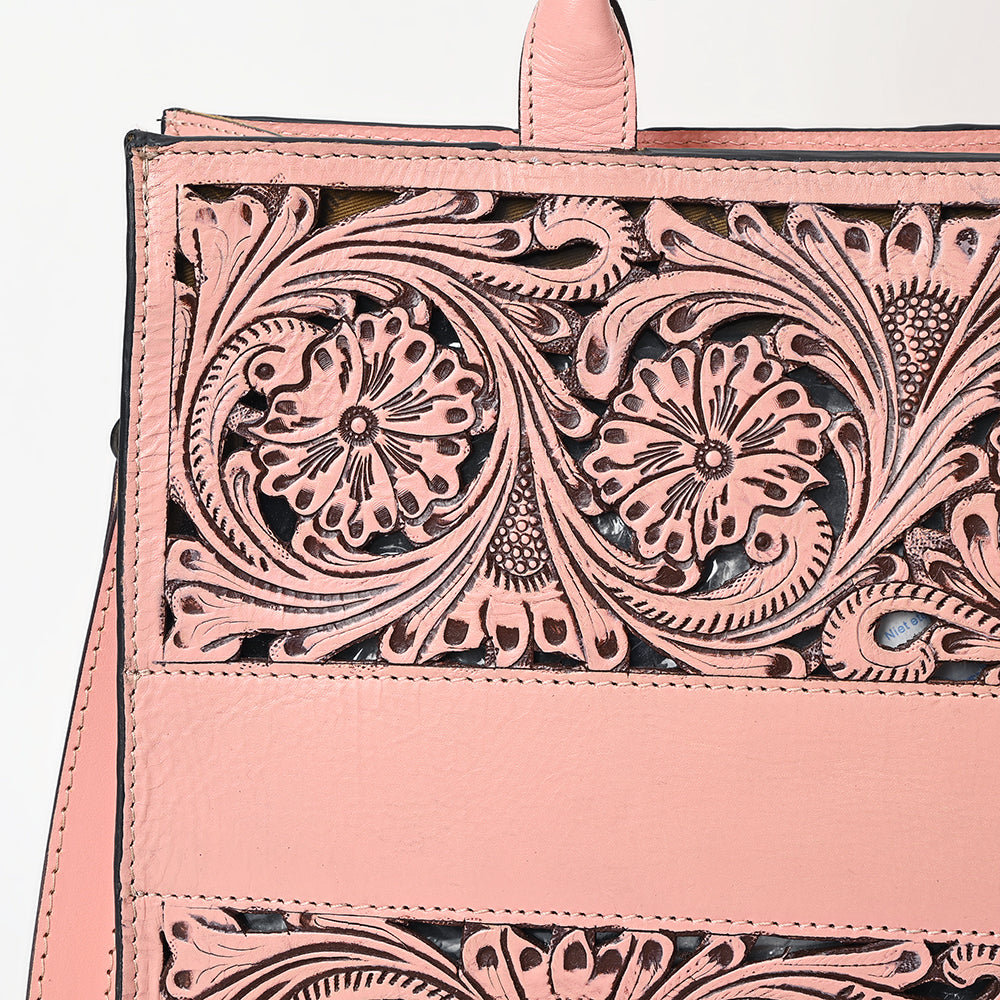 American Darling Hand-Tooled Genuine Leather Bag