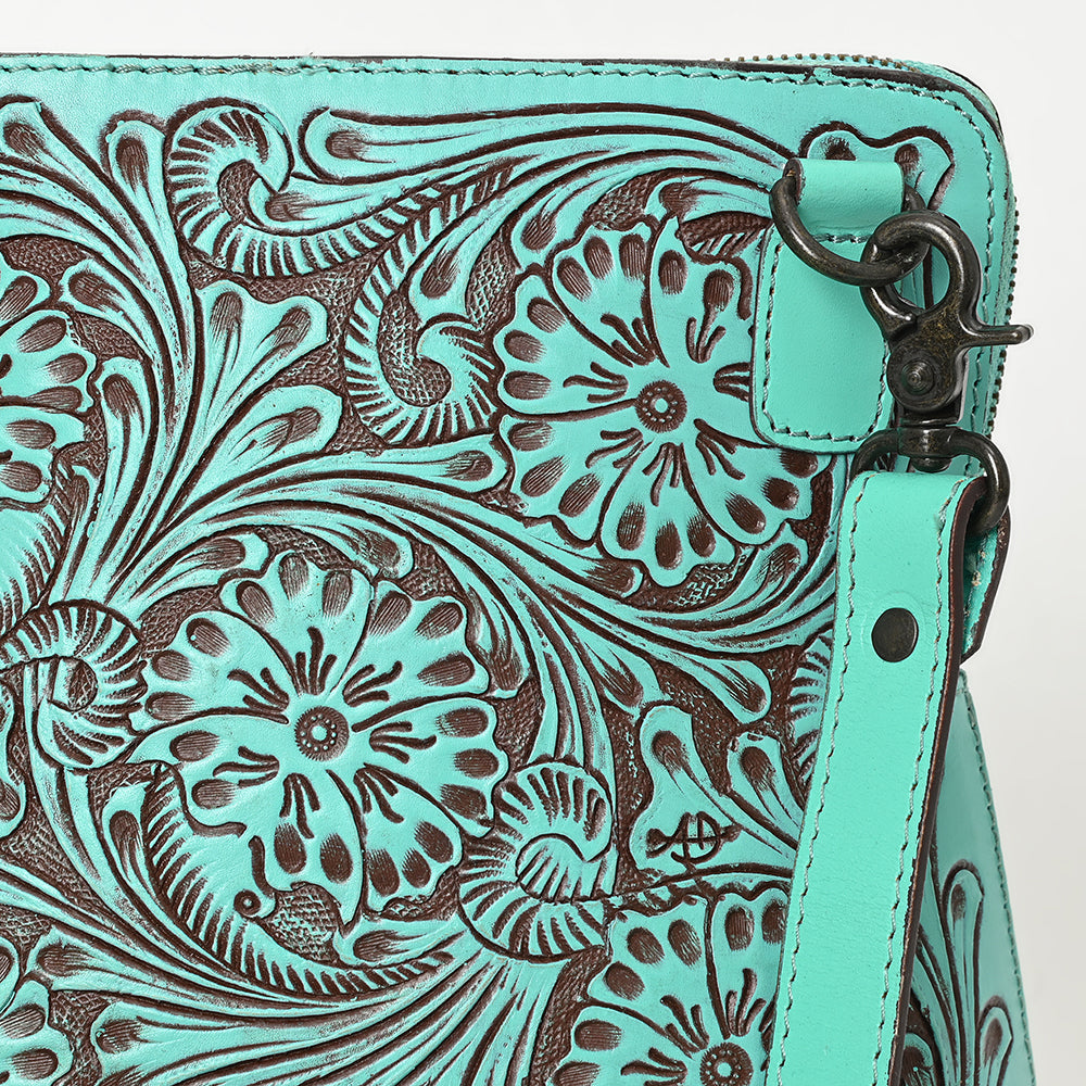 American Darling Hand-Tooled Genuine Leather Bag