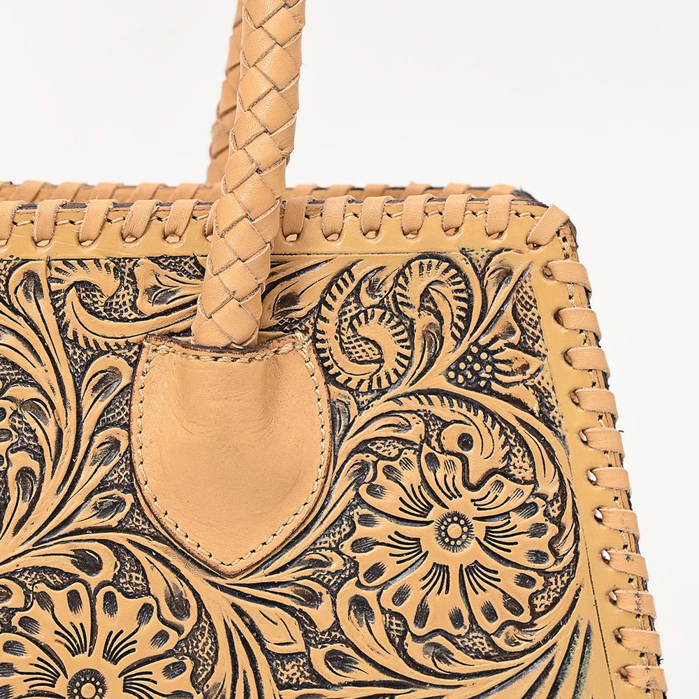 American Darling Hand Tooled Genuine Leather