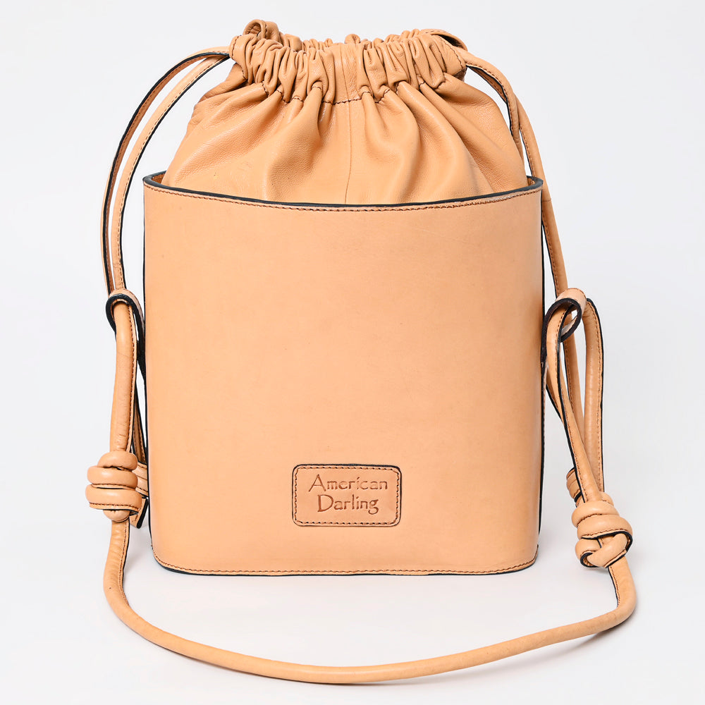 American Darling Hand-Tooled Genuine Leather Bag