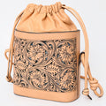 American Darling Hand-Tooled Genuine Leather Bag