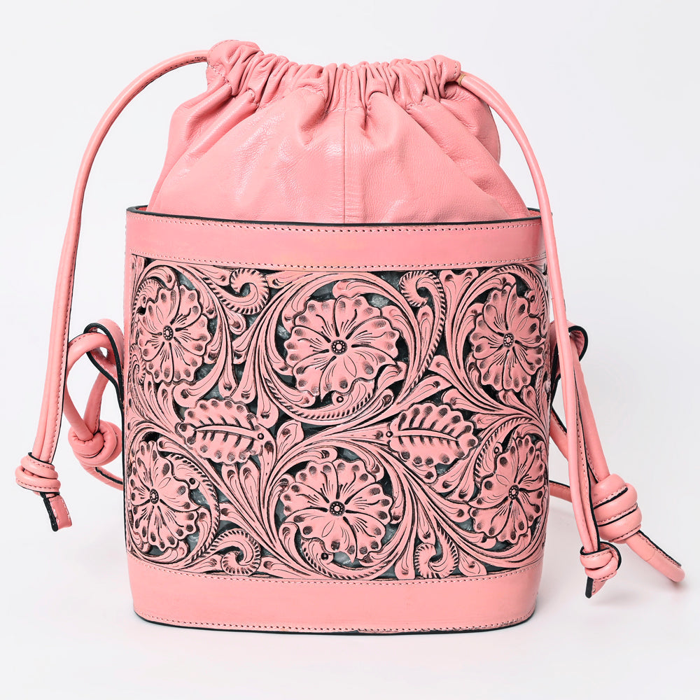 American Darling Hand-Tooled Genuine Leather Bag