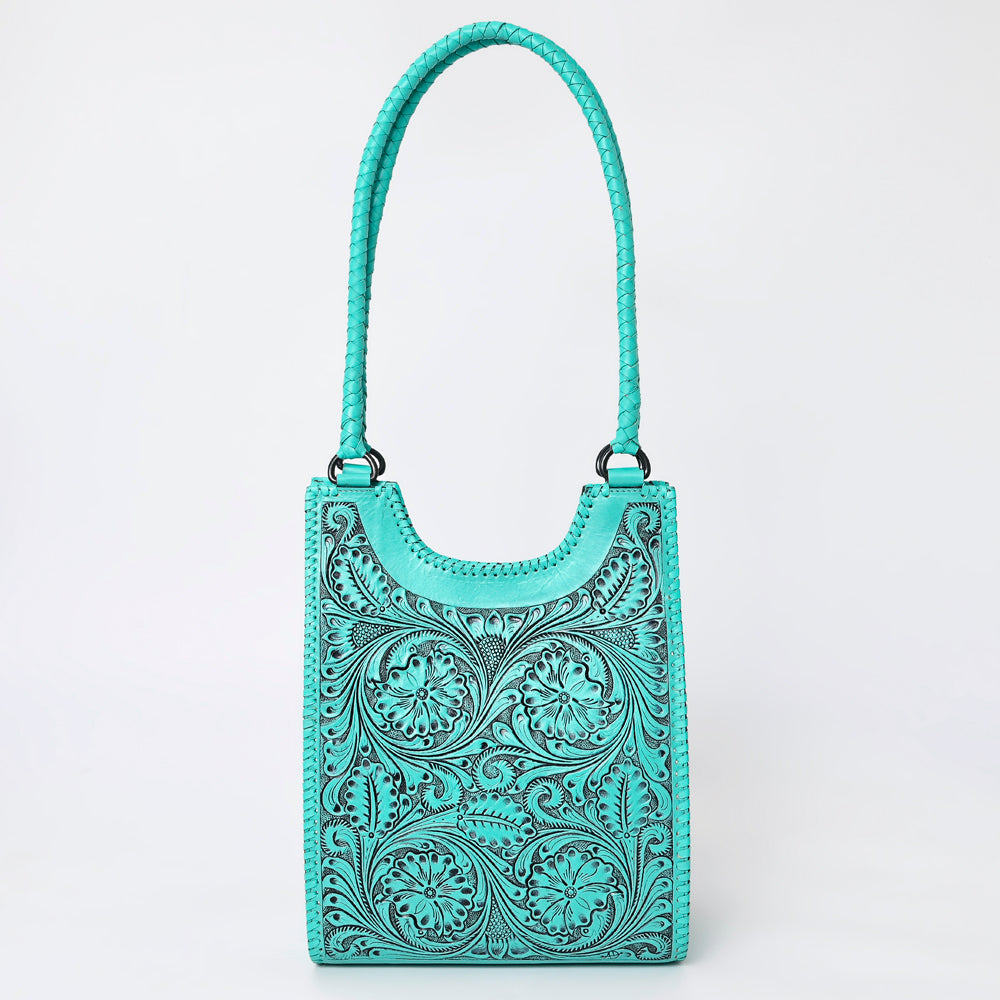 American Darling Hand-Tooled Genuine Leather Bag