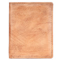 Never Mind Card-Holder Vintage Handmade Genuine Cowhide Leather