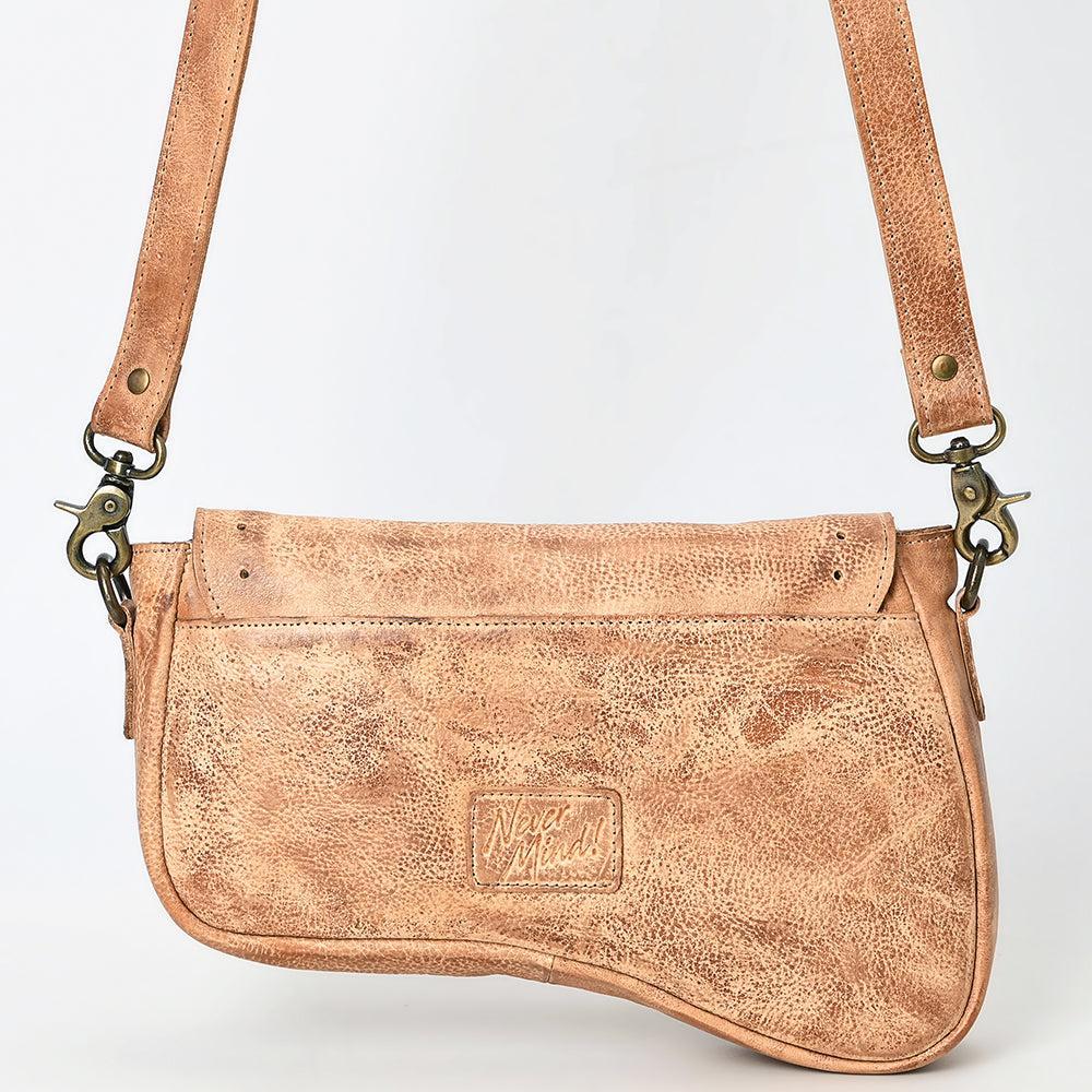 Never Mind Crossbody Bag Genuine Leather women western Bag