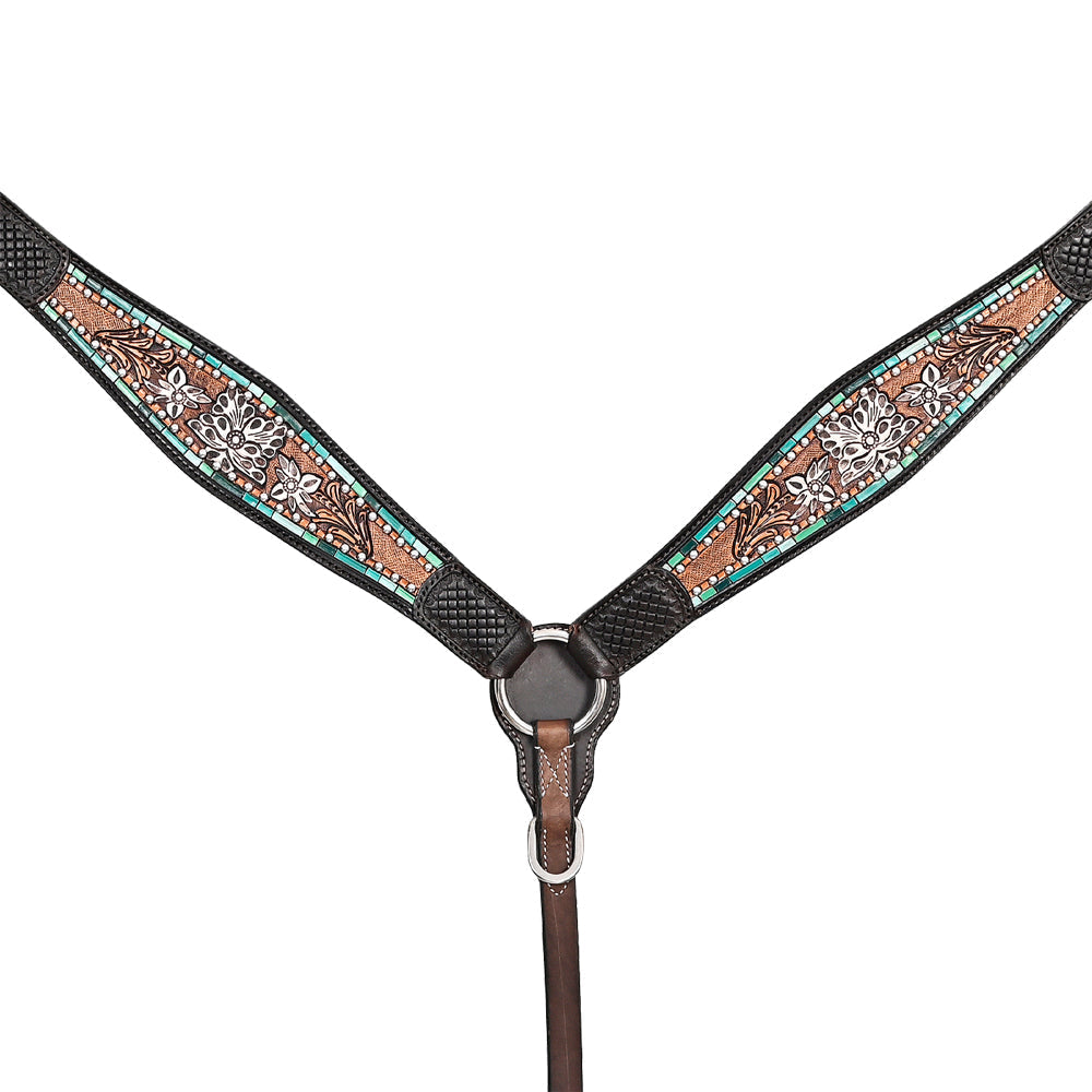 HILASON Western Horse Headstall American Leather Brown