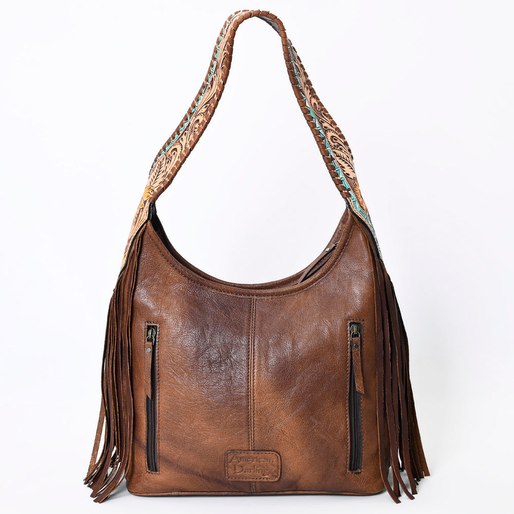 Hobo Hair On Saddle Blanket Genuine Leather Western Bag For Women