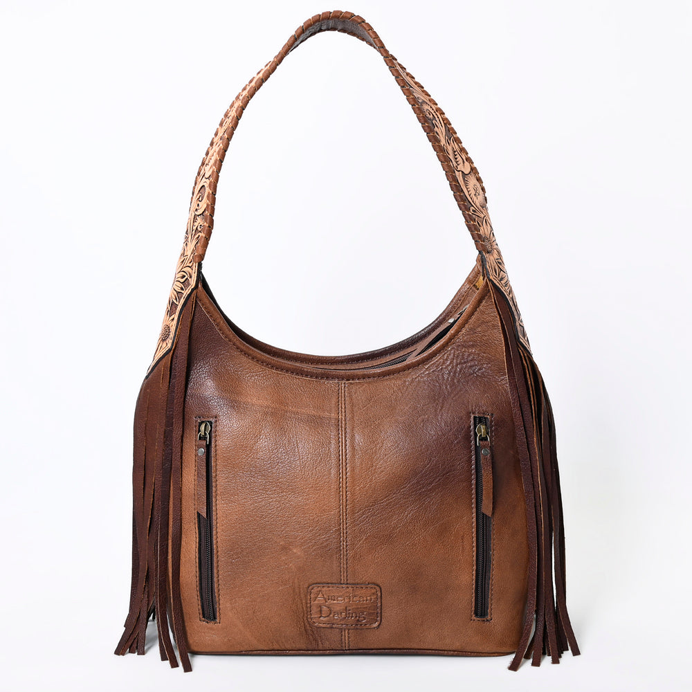 Hobo Hair On Saddle Blanket Genuine Leather Western Bag For Women