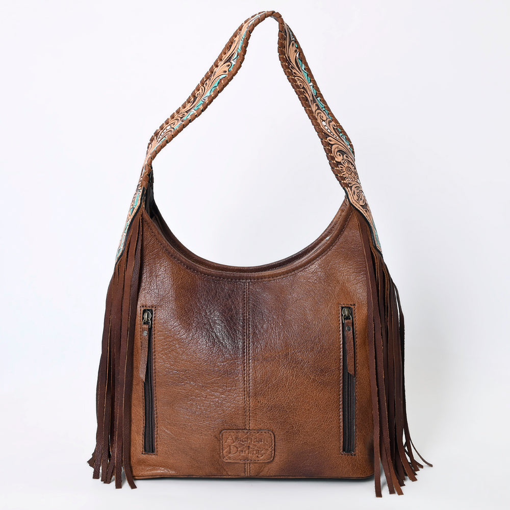 Hobo Hair On Saddle Blanket Genuine Leather Western Bag For Women