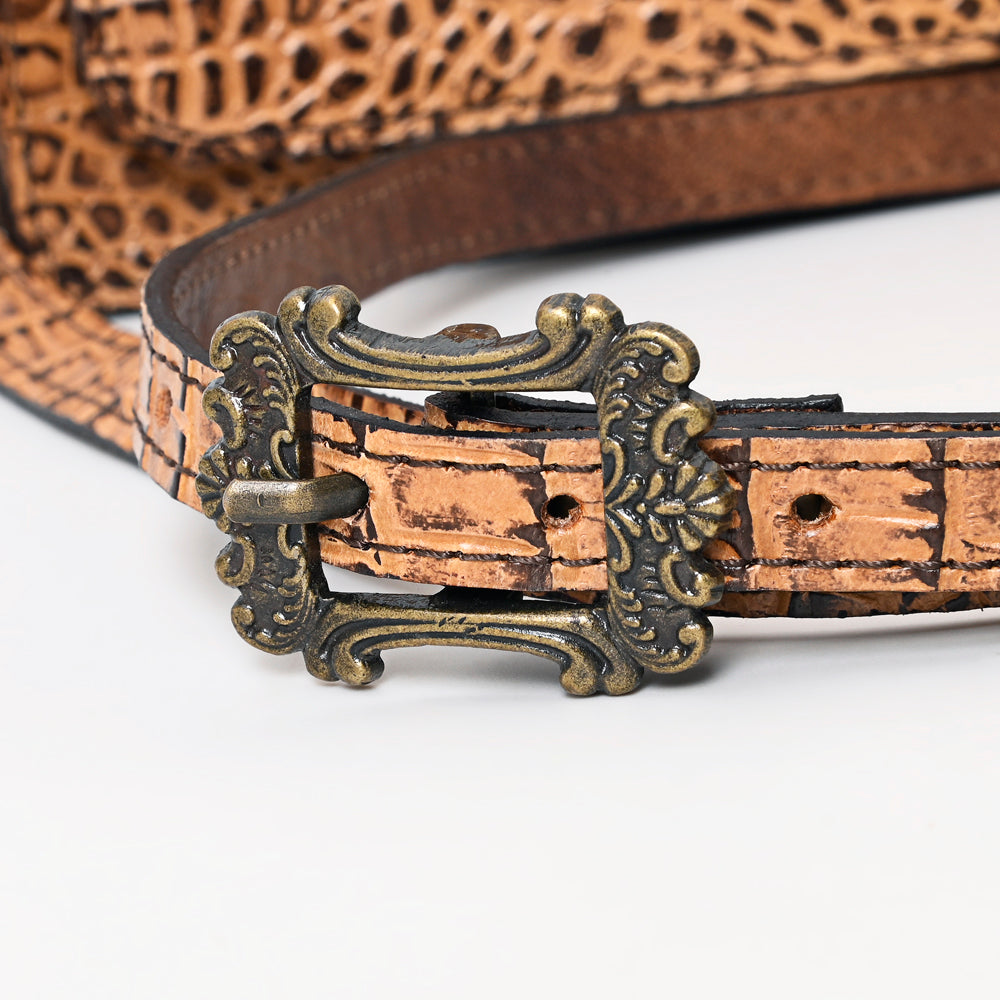 American Darling Crocodile Embossed Genuine Leather Wallet